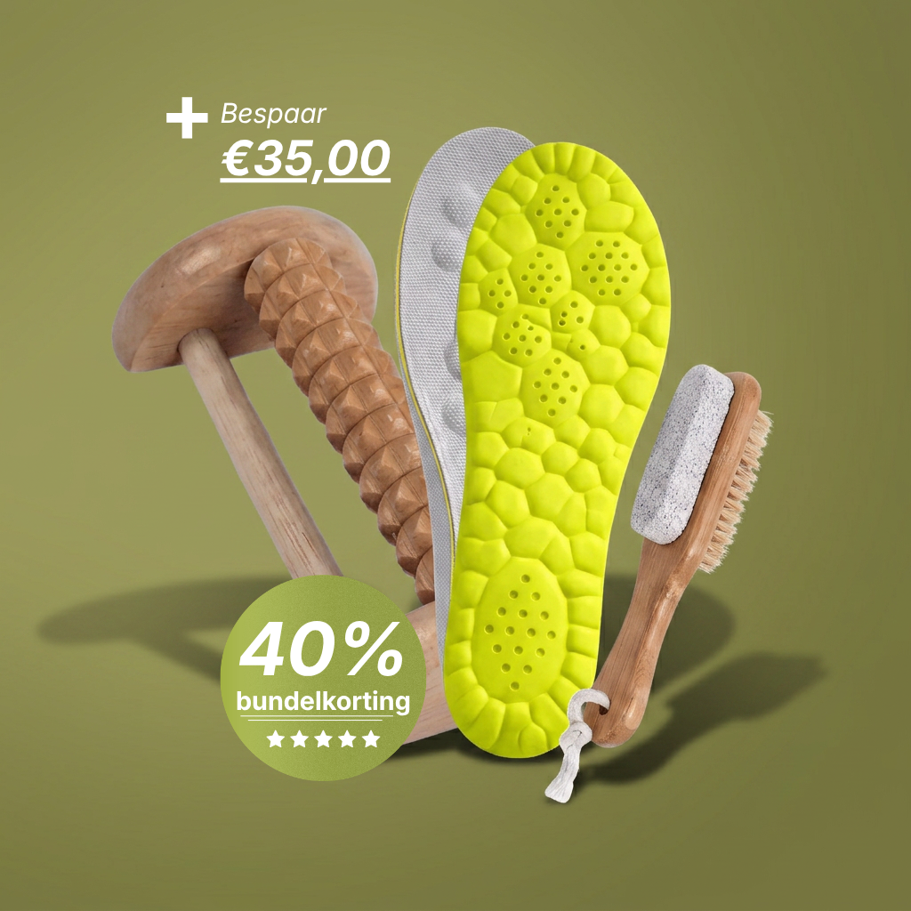 Comfey® Houten Voetzorg Therapie Set