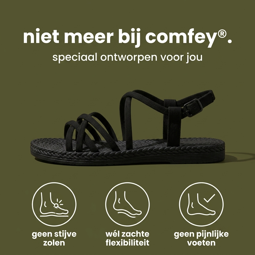 Comfey® Zomersandalen Dames - Zachte Zool