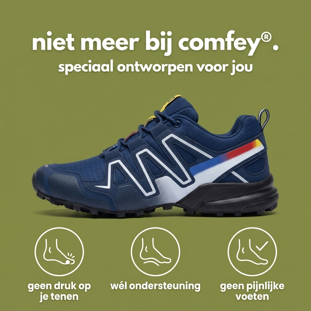 Comfey® Ergonomische Trekking- & Wandelschoenen