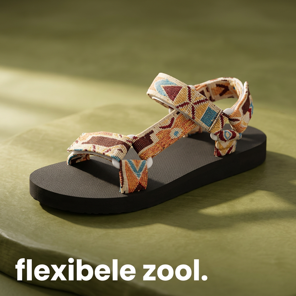 Comfey® Platte Vlechtsandalen - Extra Comfortabel