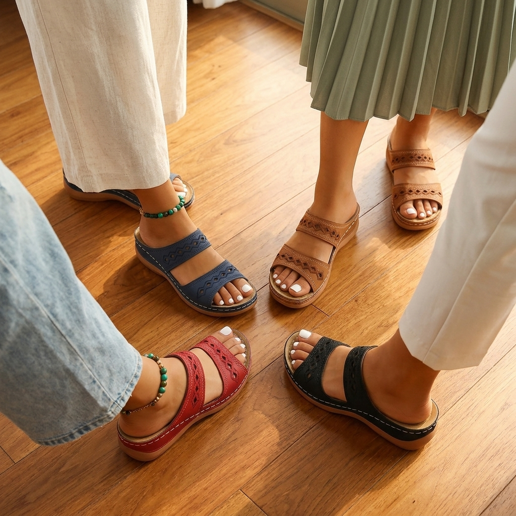 Comfey® Orthopedische Comfortsandalen - Boogondersteuning