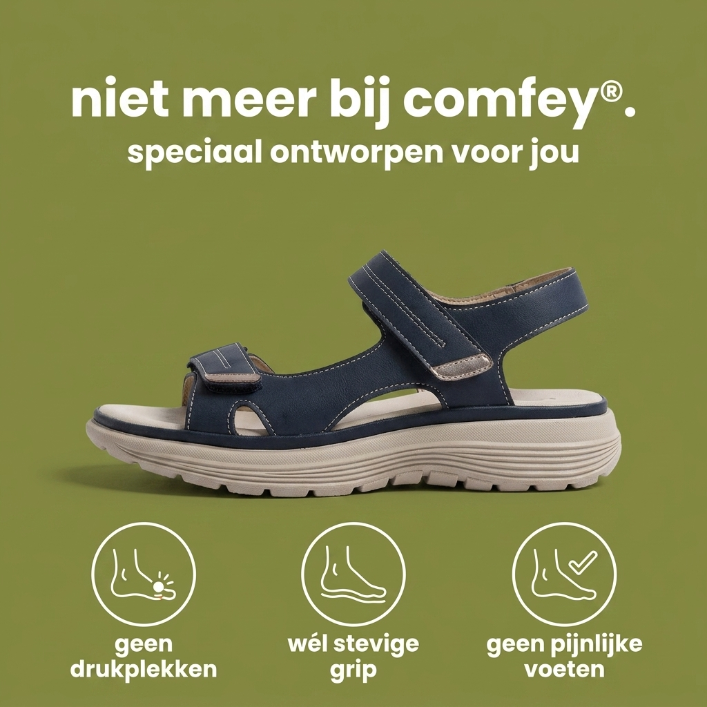 Comfey® Orthopedische Sandalen met Antislipzool