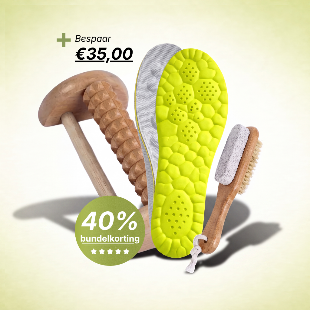 Comfey® Houten Voetzorg Therapie Set