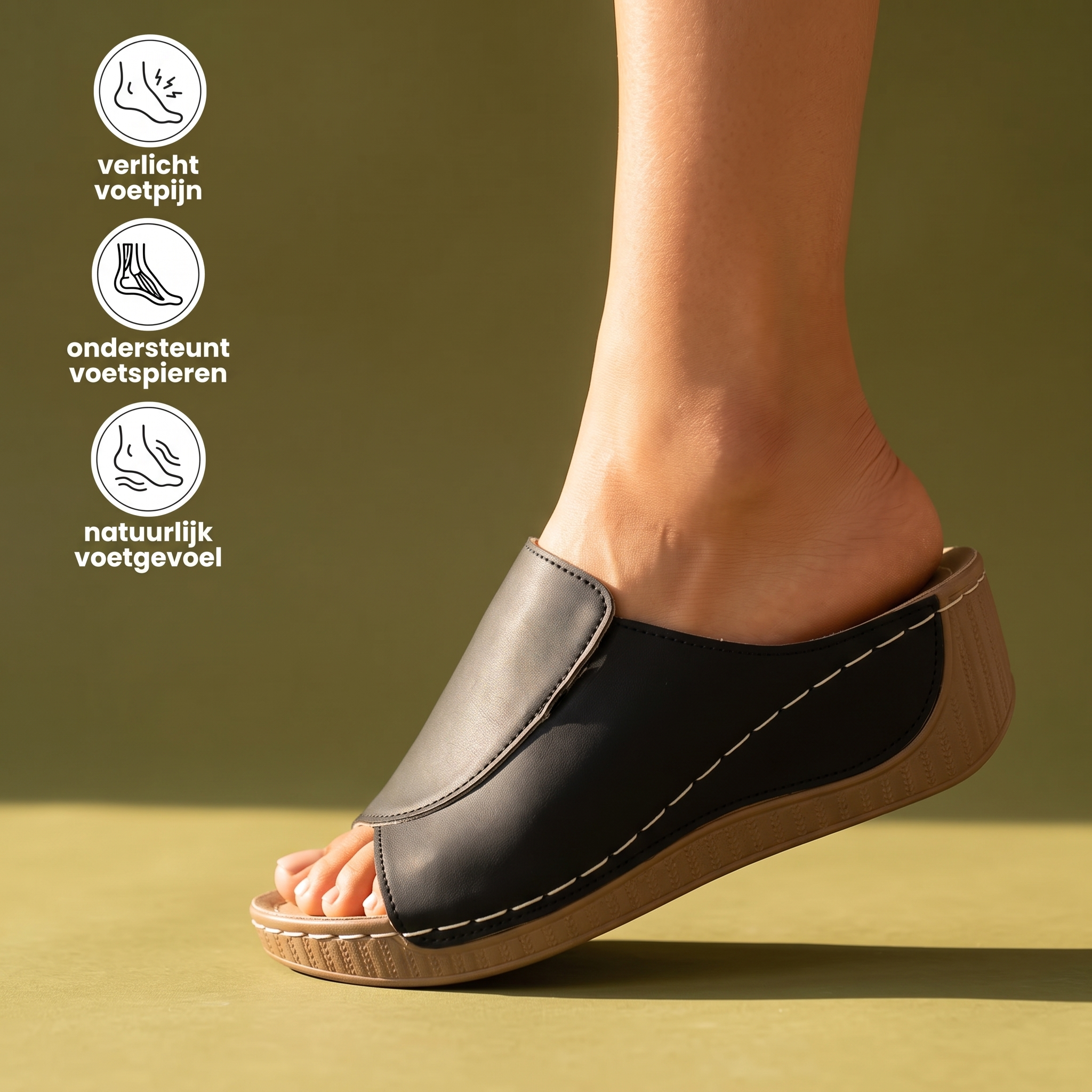 Comfey® Ergonomische Antislip Sandalen