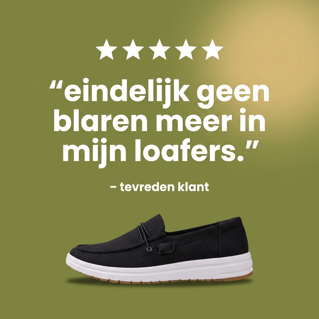 Comfey® Dames Platform Loafers met Extra Demping