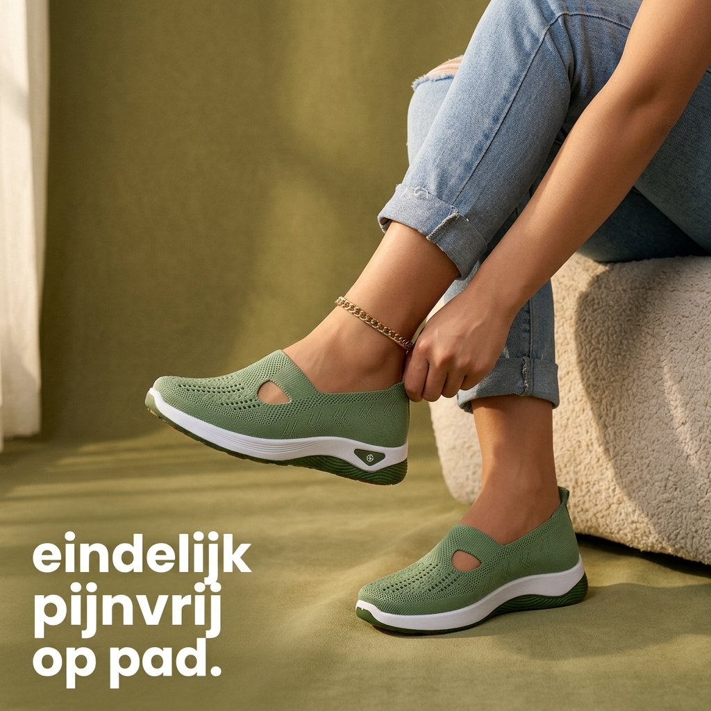 Comfey® Ademende Orthopedische Instapschoen