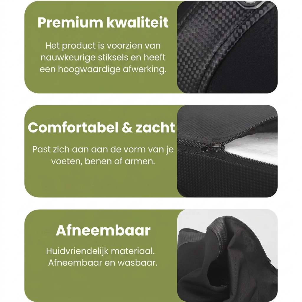 Comfey® Elektrische Shiatsu Voetmassager
