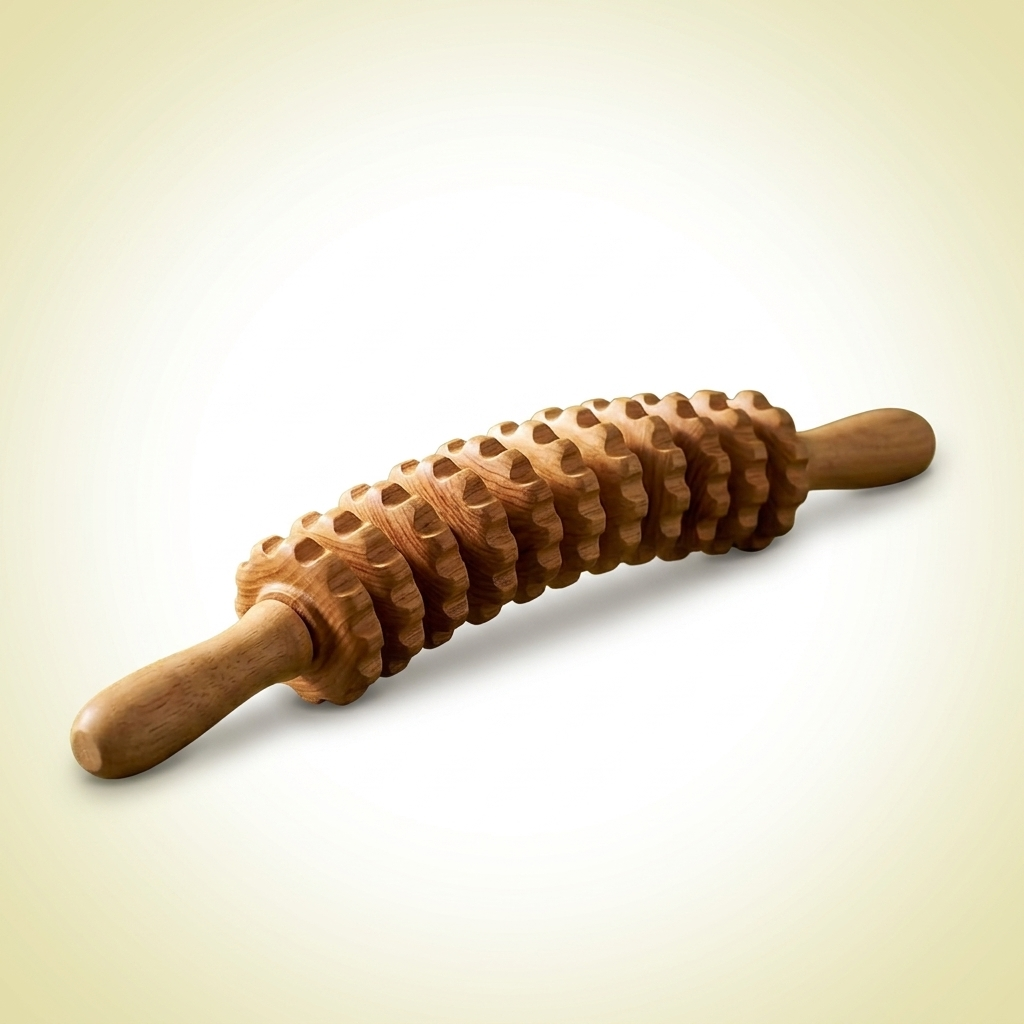 Comfey® Gebogen Houten Massage Roller