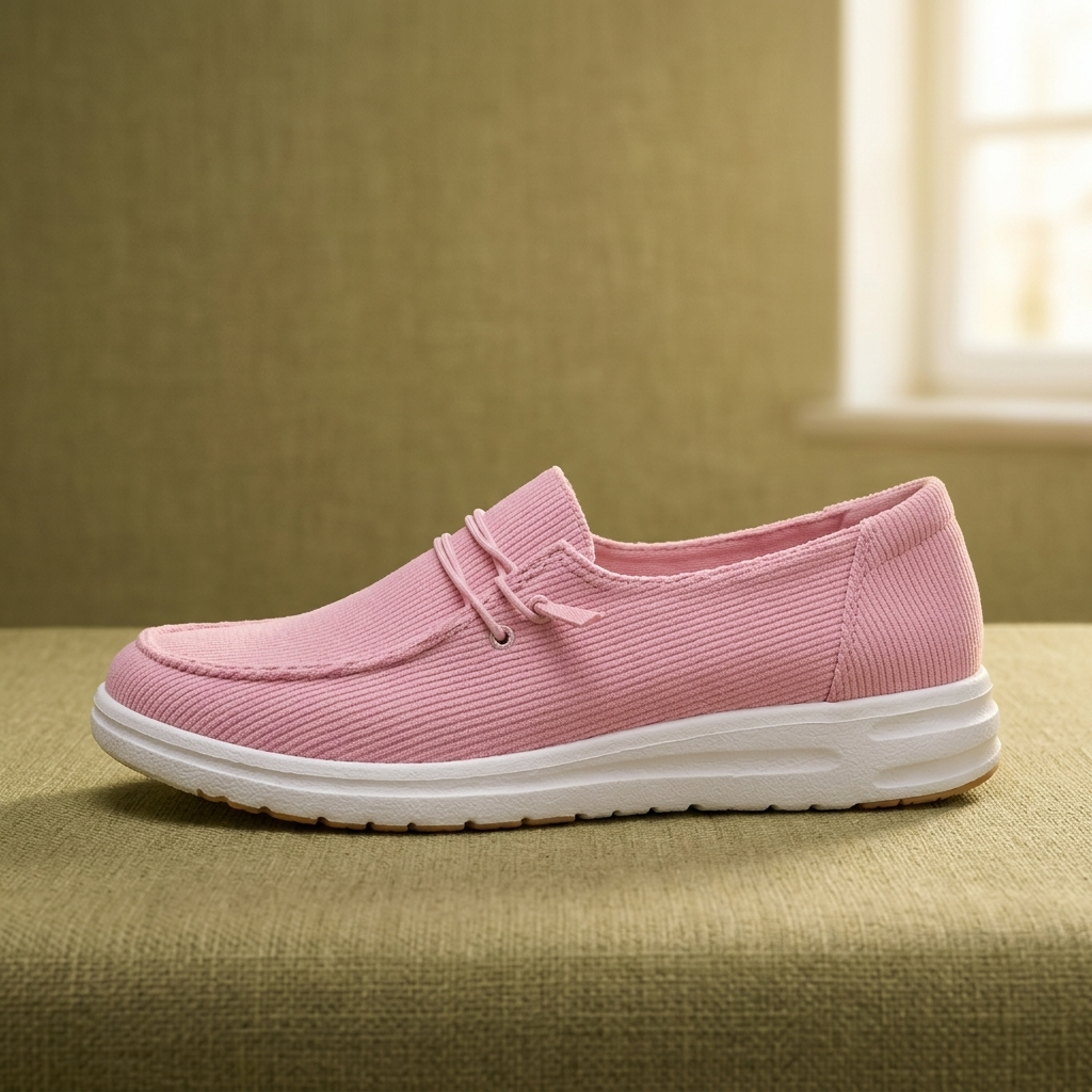Comfey® Dames Platform Loafers met Extra Demping