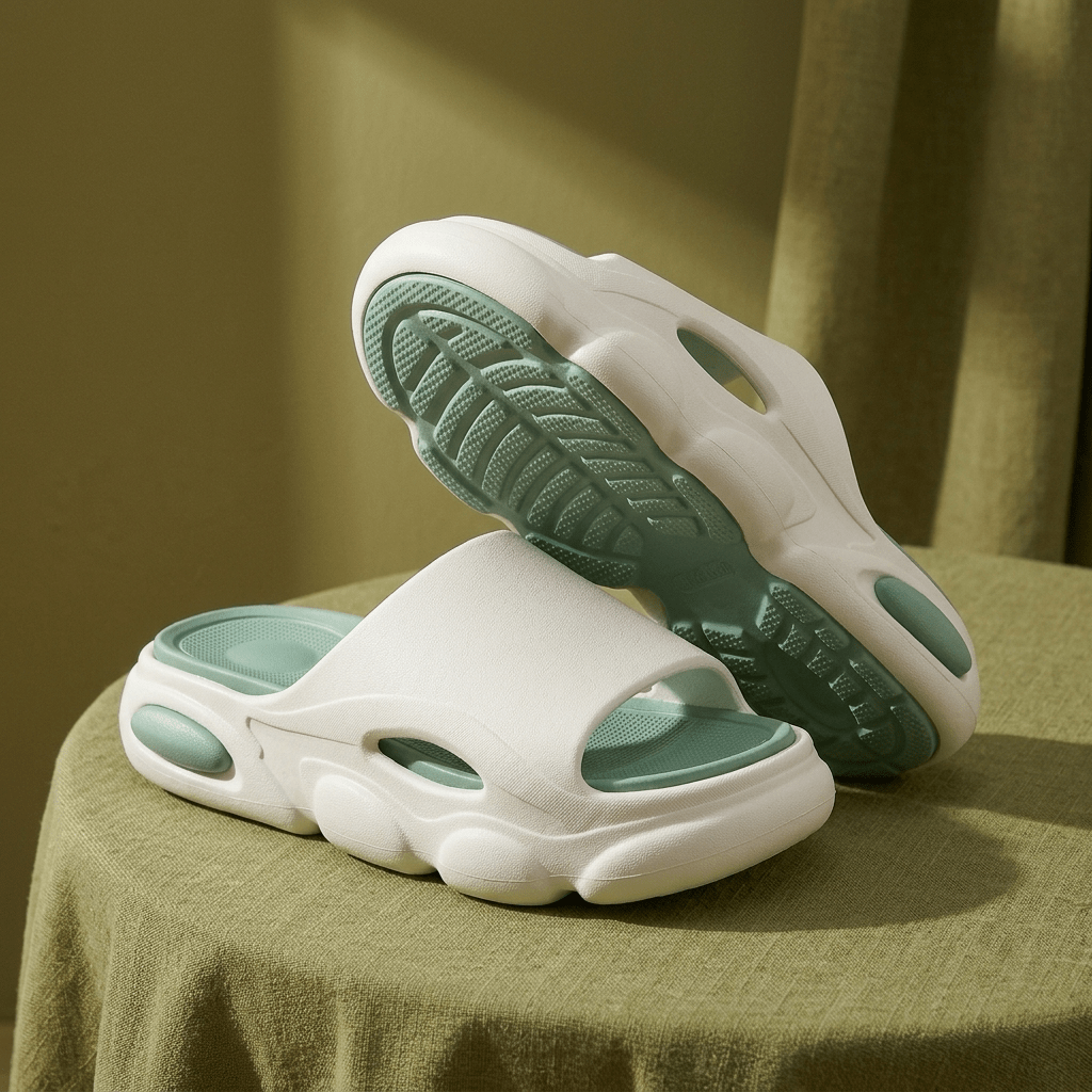 Comfey® Ademende Comfort Slippers | Comfey® Voetverzorging voor Comfort & Pijnverlichting