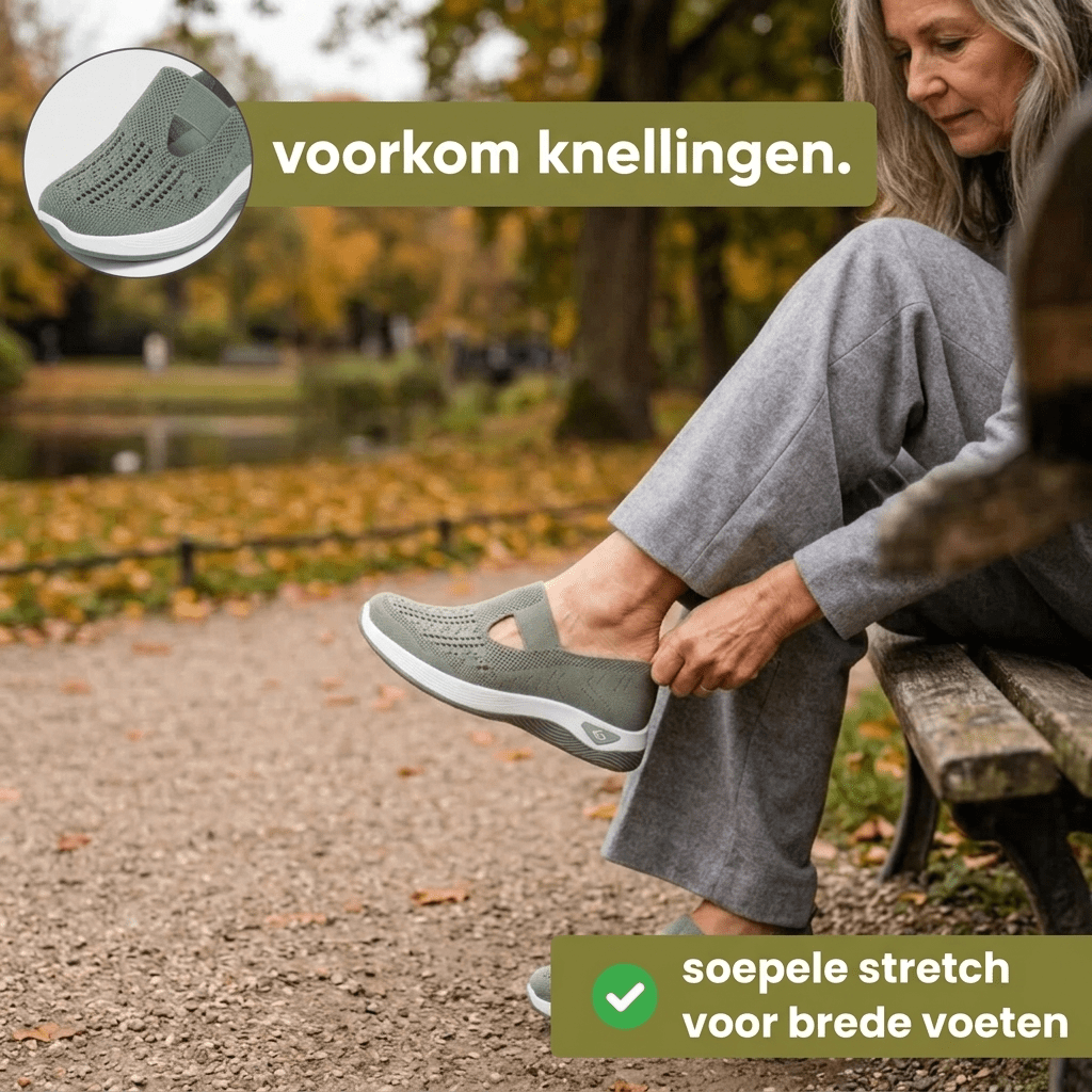 Comfey® Ademende Orthopedische Instapschoen | Comfey® Voetverzorging voor Comfort & Pijnverlichting