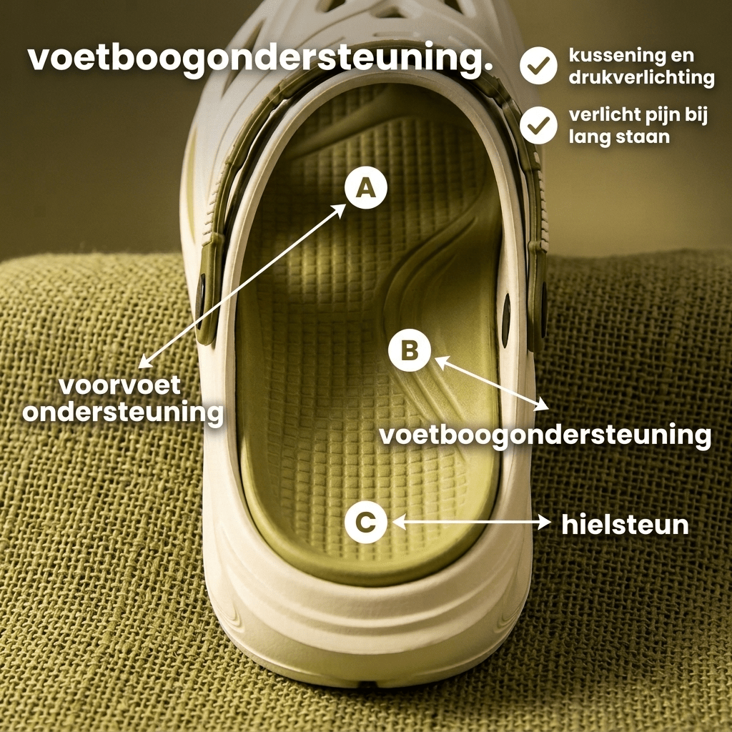 Comfey® Demping Comfort Sandaal | Comfey® Voetverzorging voor Comfort & Pijnverlichting