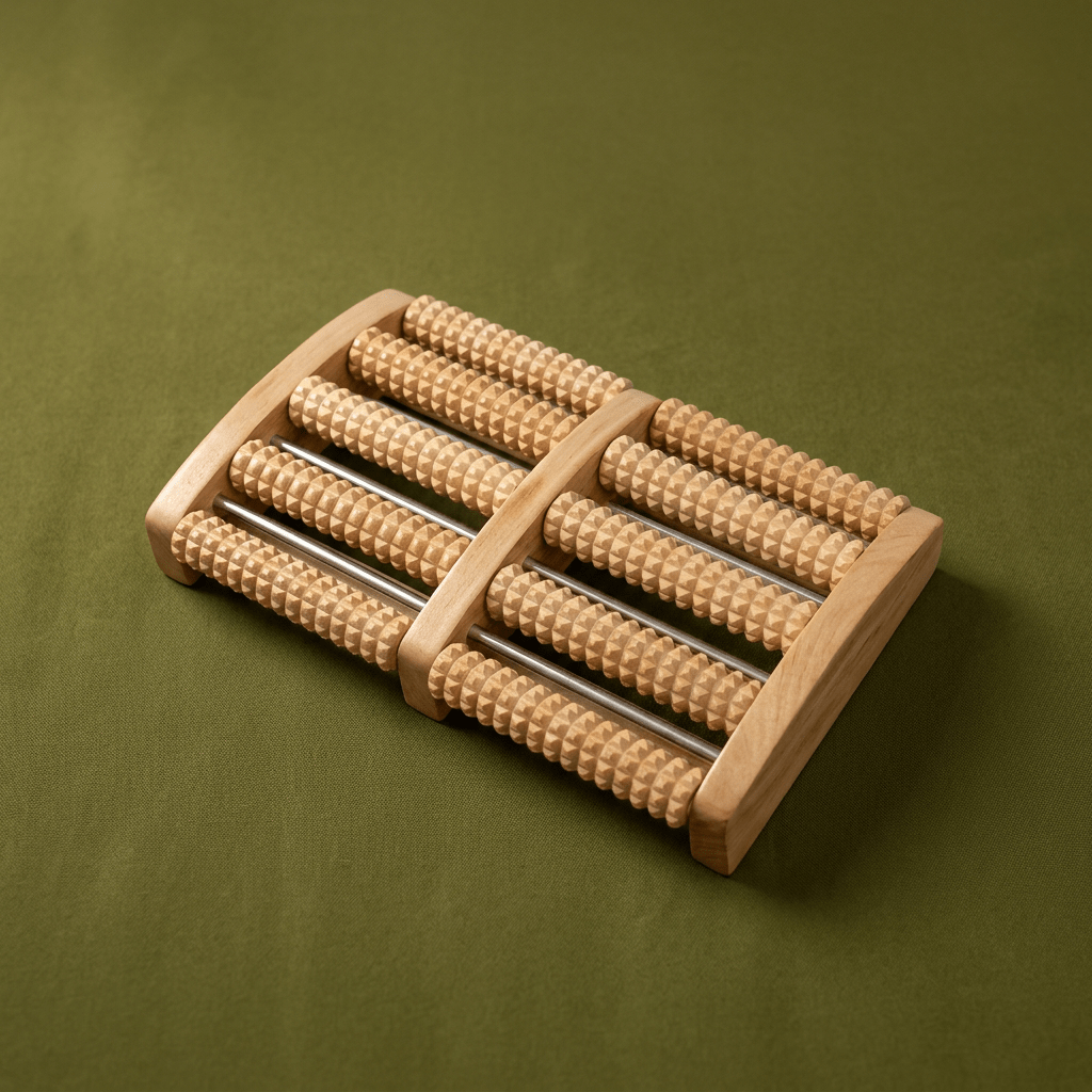 Comfey® Houten Voetmassage Roller | Comfey® Voetverzorging voor Comfort & Pijnverlichting