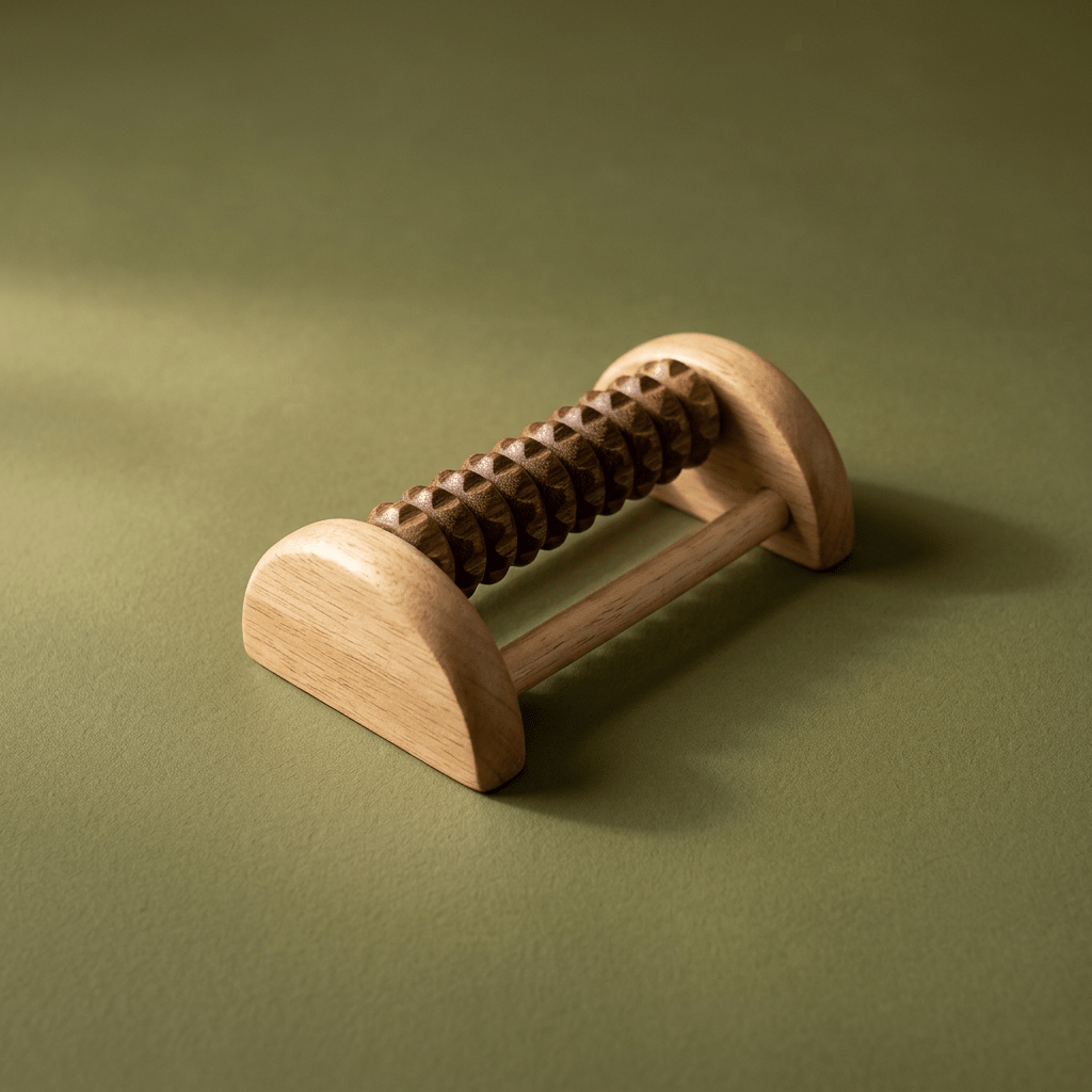 Comfey® Houten Voetreflexologie Roller | Comfey® Voetverzorging voor Comfort & Pijnverlichting