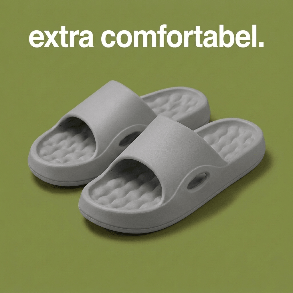 Comfey® Lichtgewicht Comfort Slippers | Comfey® Voetverzorging voor Comfort & Pijnverlichting