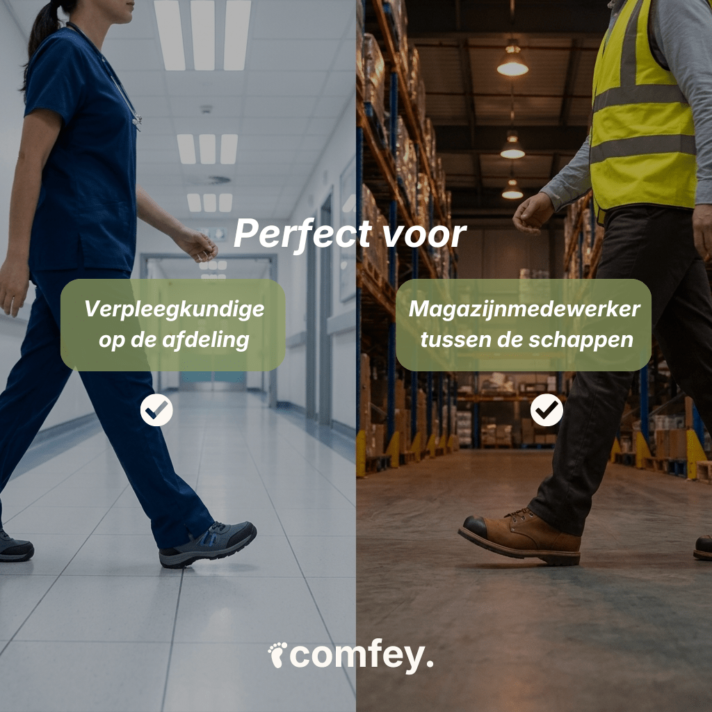 Comfey® Long Shift Inlegzolen | Comfey® Voetverzorging voor Comfort & Pijnverlichting