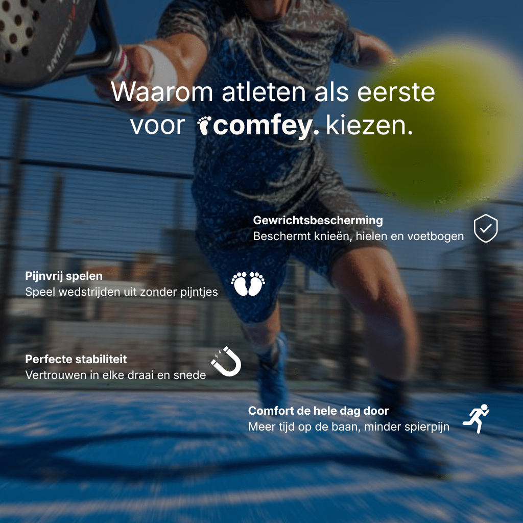 Comfey® Performance Inlegzolen | Comfey® Voetverzorging voor Comfort & Pijnverlichting