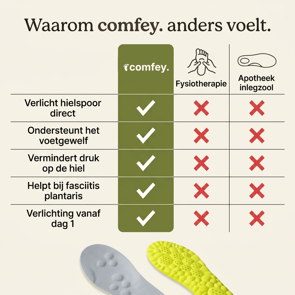 Comfey® Relief Inlegzolen | Comfey® Voetverzorging voor Comfort & Pijnverlichting