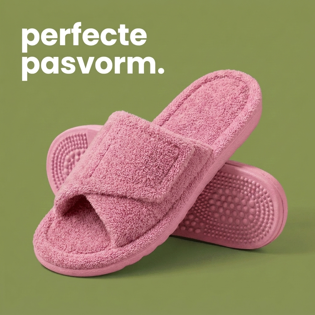 Comfey® Fluffy Orthopedische Damesslippers