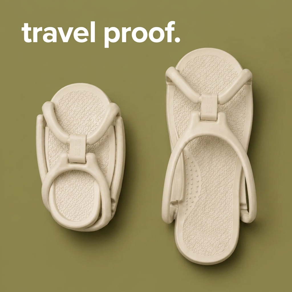 Comfey® Opvouwbare Reisslippers