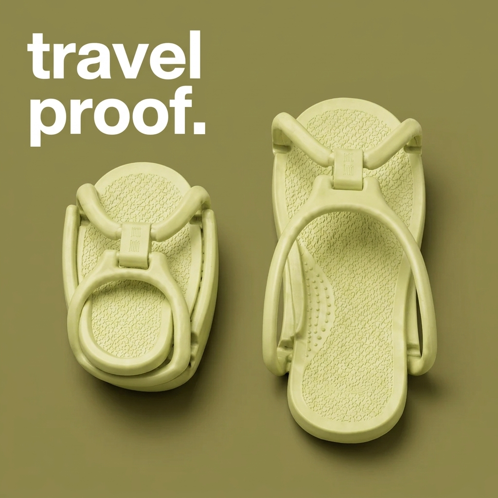 Comfey® Opvouwbare Reisslippers