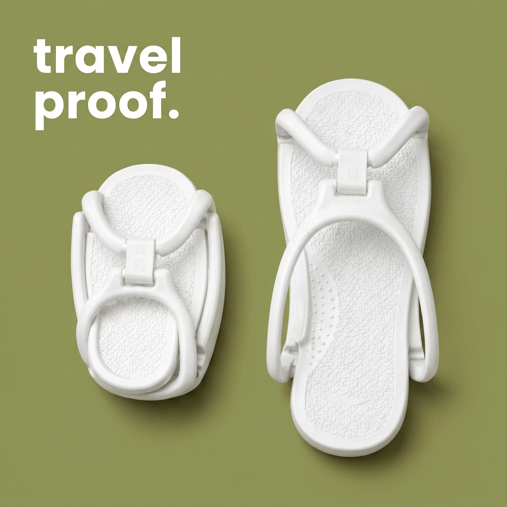 Comfey® Opvouwbare Reisslippers
