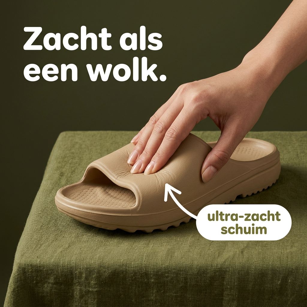 Comfey® Zachte Recovery Sandalen met Voetboogsteun