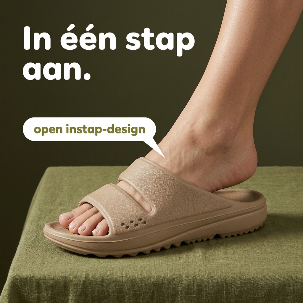 Comfey® Zachte Recovery Sandalen met Voetboogsteun