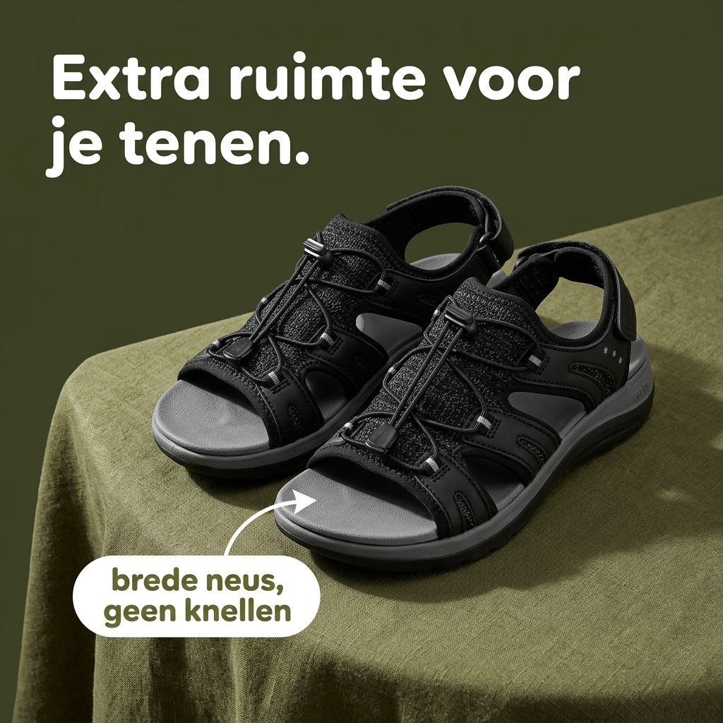 Comfey® Verstelbare Watersandalen met Voetboogsteun