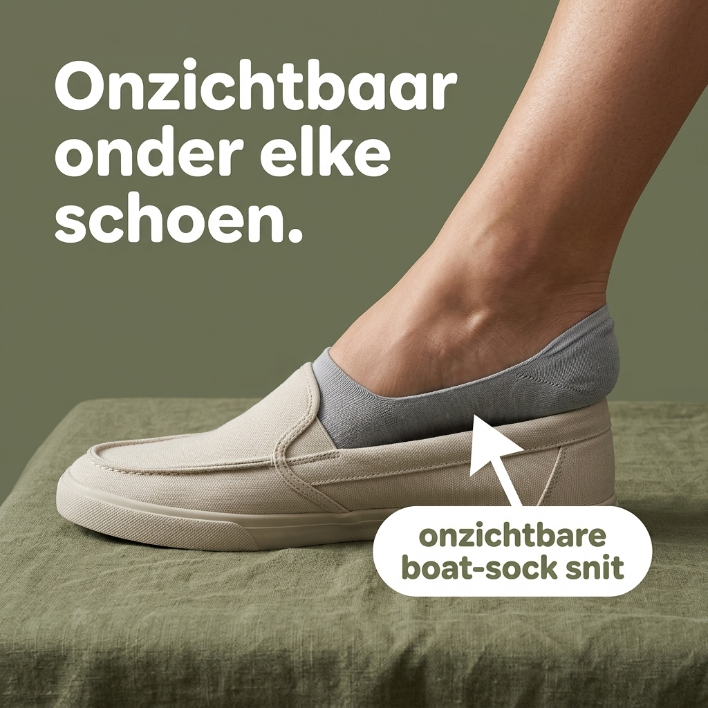 Comfey® Onzichtbare Comfort Sokken (3 pack)