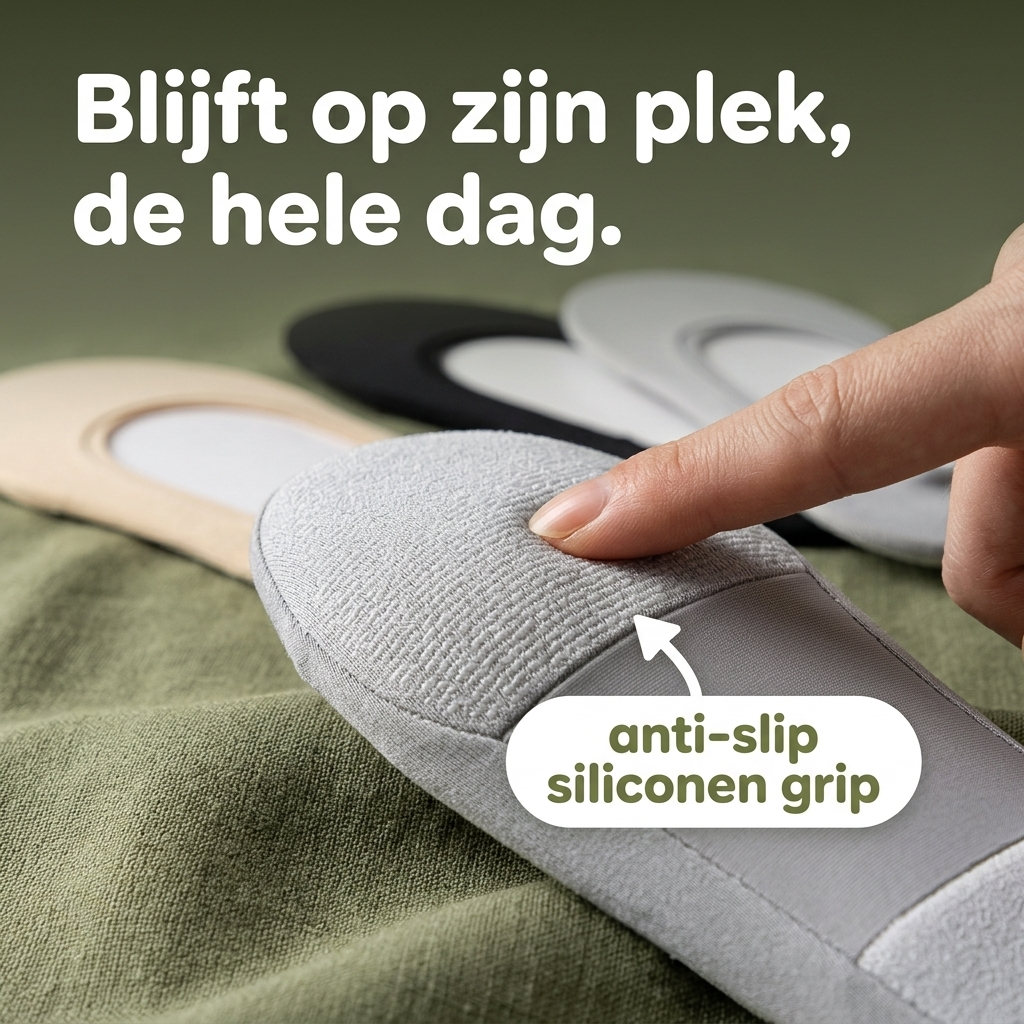 Comfey® Onzichtbare Comfort Sokken (3 pack)