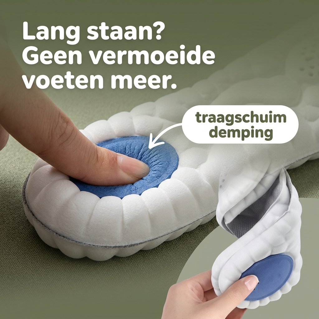 Comfey® Schokdempende Sport Inlegzolen