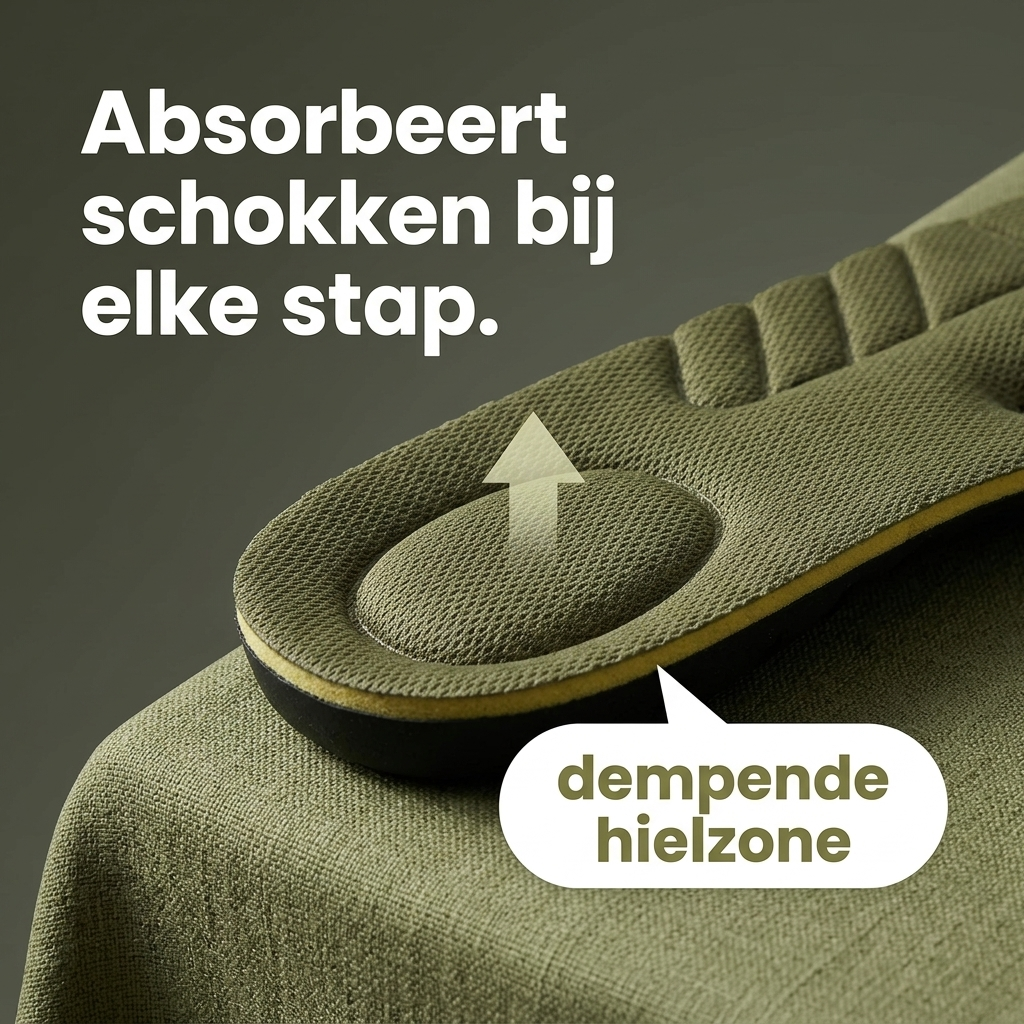 Comfey® Verhogende Inlegzolen 2-5cm - Onzichtbaar Langer