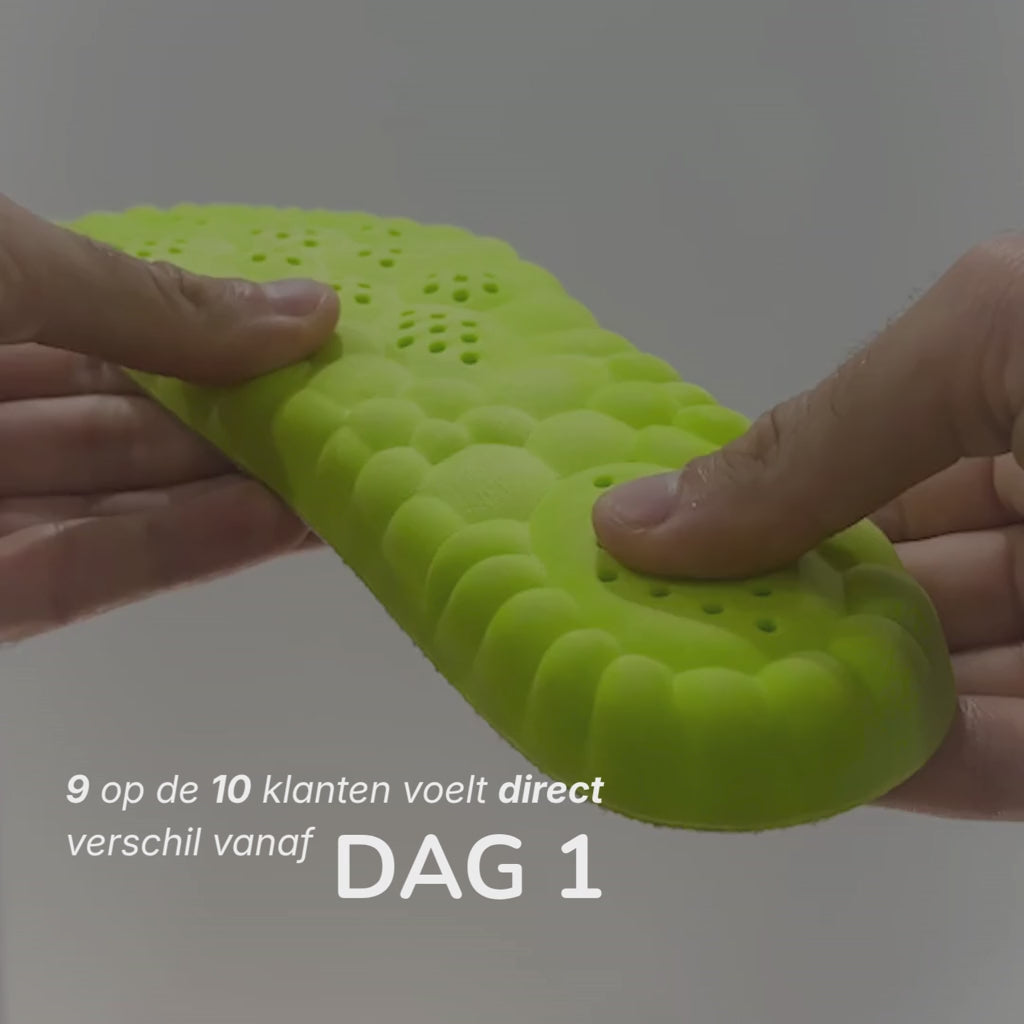 Comfey® massage inlegzolen met memory foam voor voetcomfort en pijnverlichting